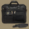 Nakul Genuine Leather Multiple Pocket Laptop Bag Mozri
